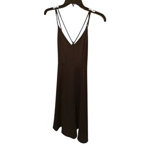 ASTR Criss Cross Back Sleeveless Dress in Black XS NWT